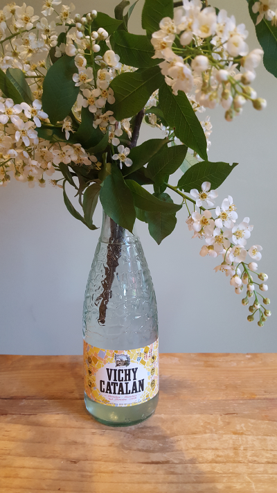 Prunus sargentii & Spanish water bottle