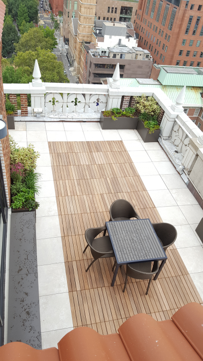 Dining Terrace from above Dining Terrace from above