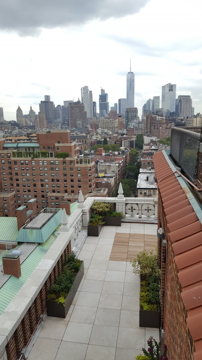 East Terrace from above East Terrace from above