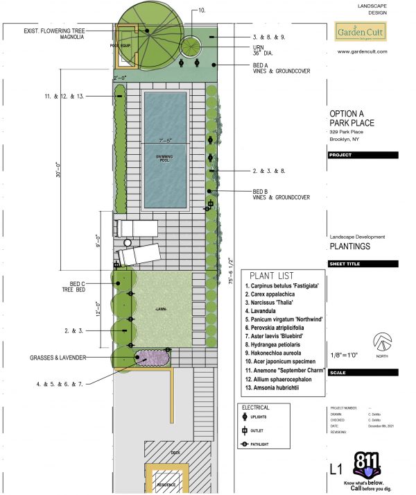 Park Place Option B Planting PLans - Carmen Devito